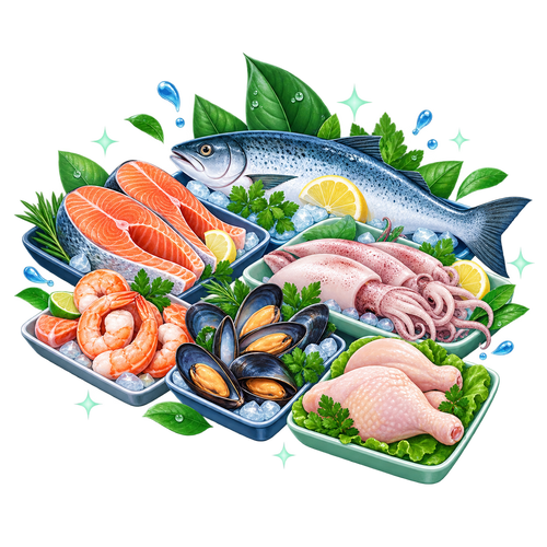 Fresh fish & seafood